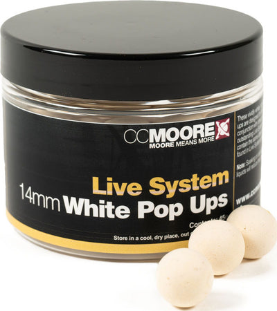 Live System - Pop-ups - 14mm - blanco