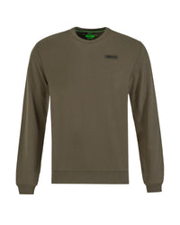 Sudadera con parche - Verde Oliva Oscuro