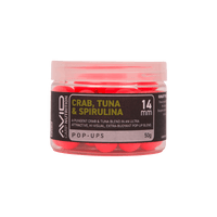 Cangrejo, Atún y Espirulina - Pop-ups - 14mm - Rosa