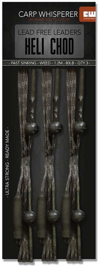 Líder Heli Chod - Sistema Amortiguador - 120cm - Listo para Usar