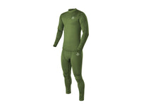 ArmaX - Ropa interior térmica - Caliente - Elástica - Verde oscuro