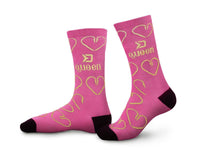 Delphin Happy Fishing - Calcetines - Cómodos - Talla 38-41 - Rosa