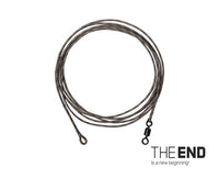 The END - Leadcore 1m - Giratorio - 3 unidades - Listo para usar