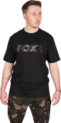 Camiseta con logo Black Camo