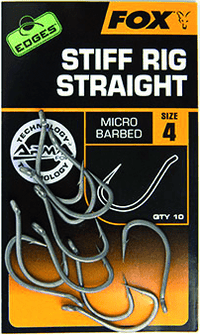 Edges Armapoint Stiff Rig Recto - Anzuelo para carpa