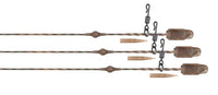 Edges - Camo - Heli-Clip Leaders - 3 unidades