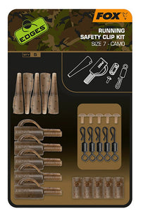 Kit de clip de seguridad para correr Edges Camo