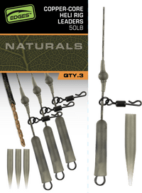 Líderes para montaje Heli Edges Naturals Copper-Core