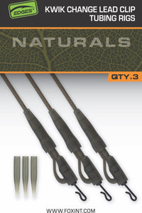 Edges Naturals Kwik Change Tubo para Clip de Plomo en Montajes
