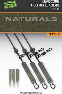 Edges Naturals Líderes de Rig Heli con Leadcore