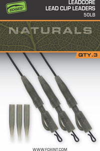Edges Naturals Leadcore Power Grip Clip de Plomo para Líderes