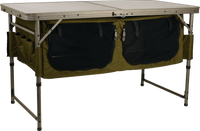 Mesa de sesión con almacenamiento