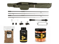 GT Pro Carp Combo y TunaX Paquete de Cebo – Pack Completo para Carpa