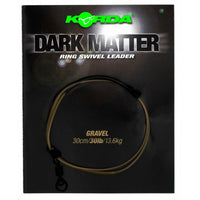 Dark Matter Leader - 30cm - Anilla Giratoria Transparente - 30LB