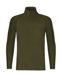 Maillot con cremallera Kool UPF - Verde oscuro