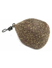 Textured Square Pear Inline - Plomo