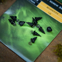 Anilla para cebo con tornillo 360 - Negro