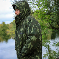 Chaqueta Acolchada de Peso Pesado - Camuflaje