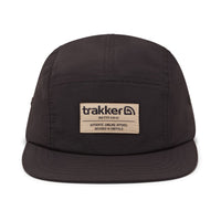 Gorra negra de 5 paneles