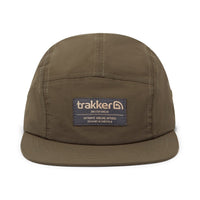 Gorra verde de 5 paneles