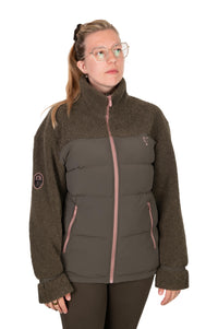 Chaqueta híbrida de forro polar para mujer Explorer