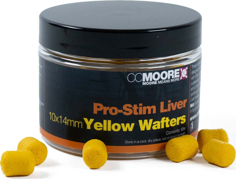 Pro-Stim Hígado - Dumbell Wafters - Amarillo - 10x14mm