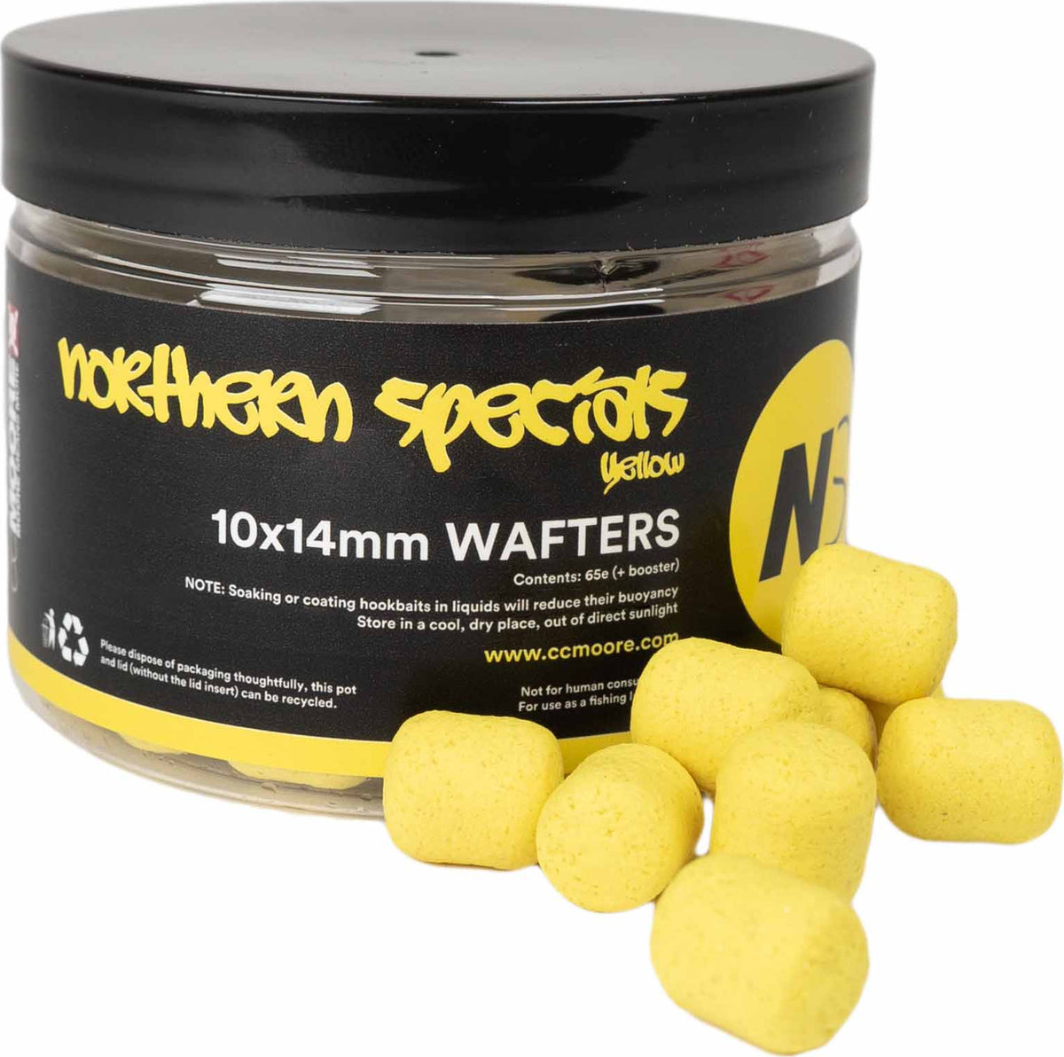 NS1 Dumbell Wafters - Gelb - 10x14mm