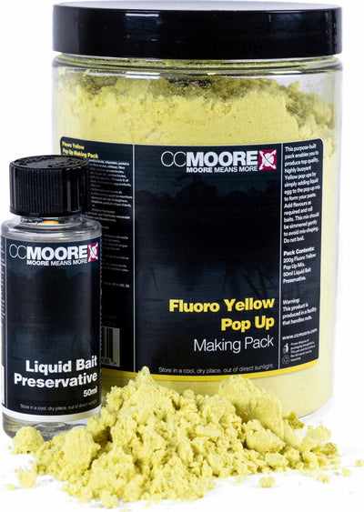 Pack de fabricación de pop ups amarillo fluor - 200g