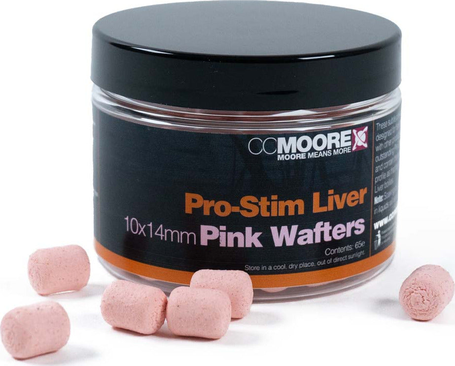 Pro-Stim Liver - Dumbell Wafters - Roze - 10x14mm