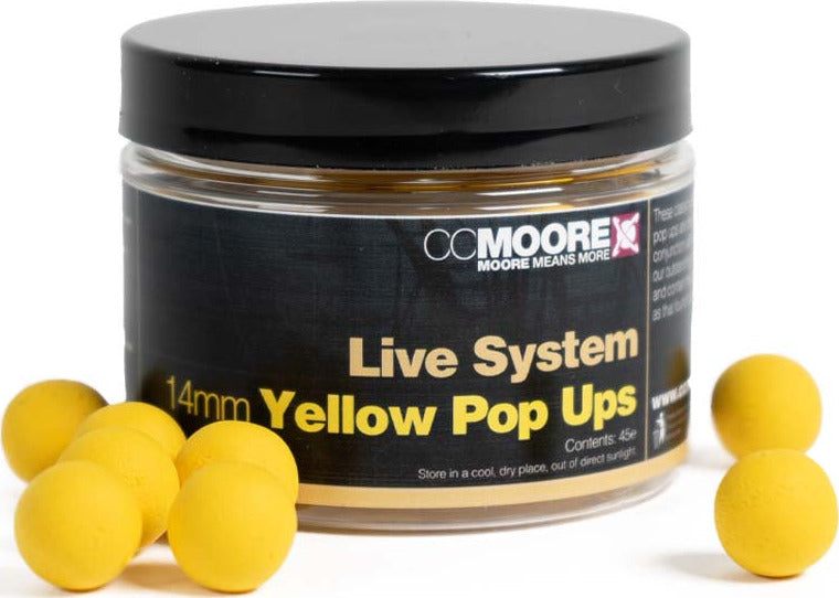 Live System - 14mm - Gul - Pop Ups
