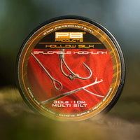 Hollow Silk - Sammenføjelig Hooklink - 30LB - 10M