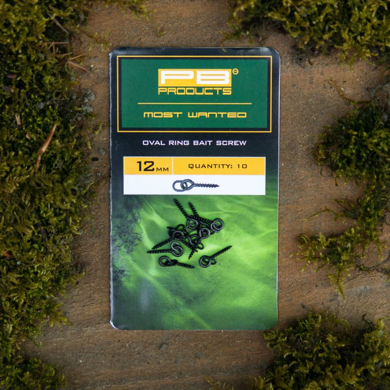 Oval Ring Bait Screw 12mm 10pcs