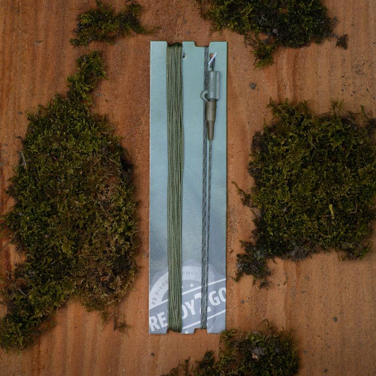 R2G Kevlar/SR Clip de Plomo sin Nudo Leader 10m + 1m 1 unidad Weed