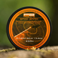 Spod Braid - 0,18 mm - 30 LB - 250 m - Naranja Flúor