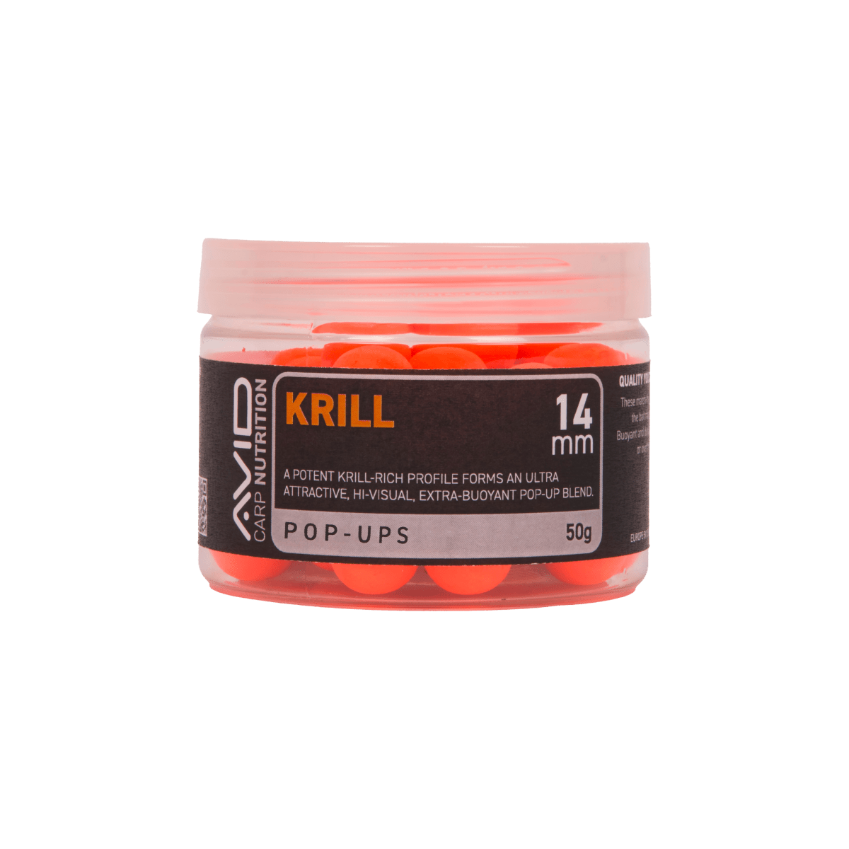 Krill - Pop-upy - 14mm - Pomarańczowe