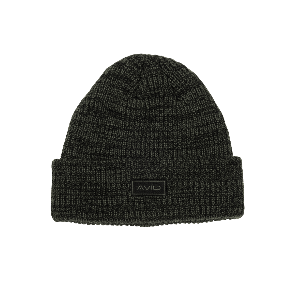 Avid Carp Marl Knit Beanie - Green - KarperCentrale