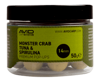 Avid Carp Monster Crab - Tuna & Spirulina - 14mm - Pop - Ups - KarperCentrale