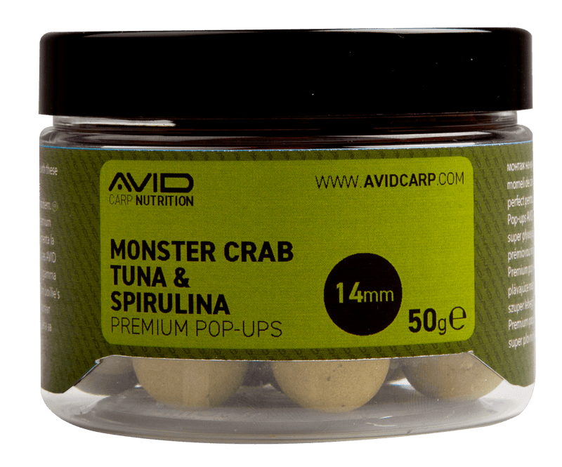 Monster Crab-Tuna y Spirulina - 14mm - Pop-Ups