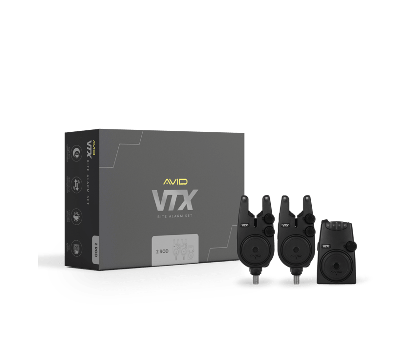 Avid Carp VTX - 2+1 Bite Alarm Set - KarperCentrale