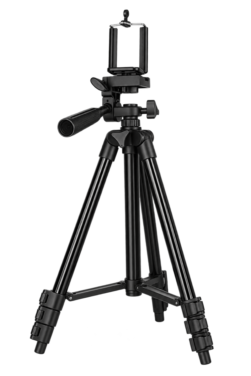 Trípode de fotografía - negro  