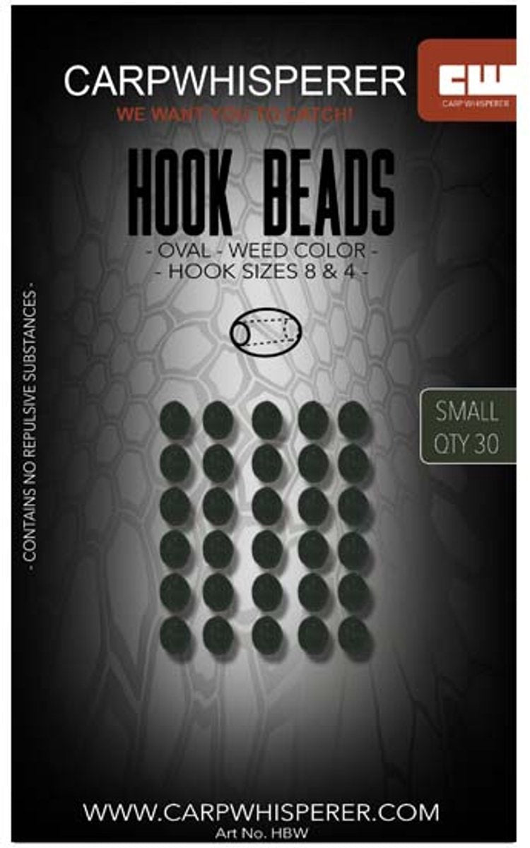 Cuentas para Anzuelo - Verde Alga - 30 unidades