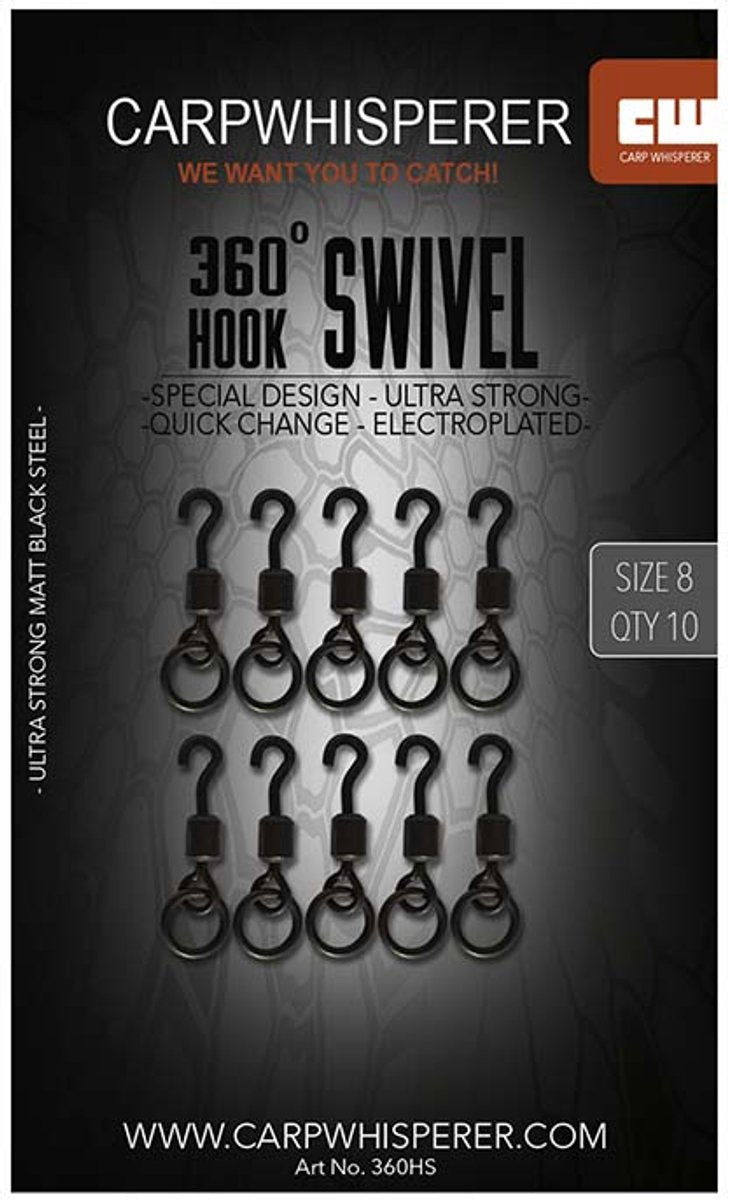 Giratorio de Anzuelo - 360 Grados