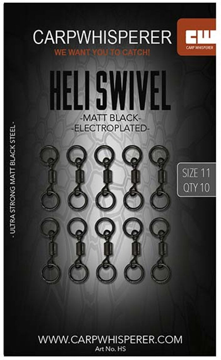 Carp Whisperer Hook Swivels - 10pcs - KarperCentrale