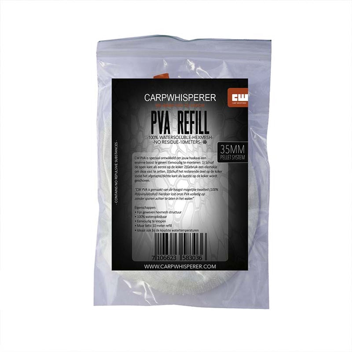 Carp Whisperer Pellets Funnel Web - Refill - 4 Seasons - 10m - KarperCentrale