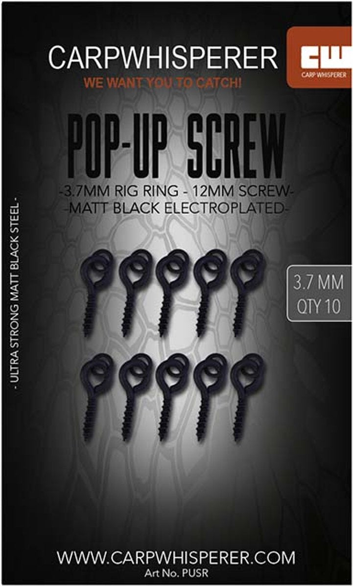 Carp Whisperer Pop - Up Screw - 10pcs - KarperCentrale