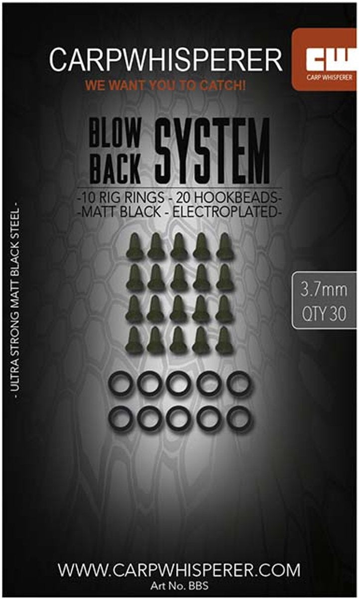 Anillas Redondas para Rig - Sistema de Retroceso - 10 unidades - Verde Maleza