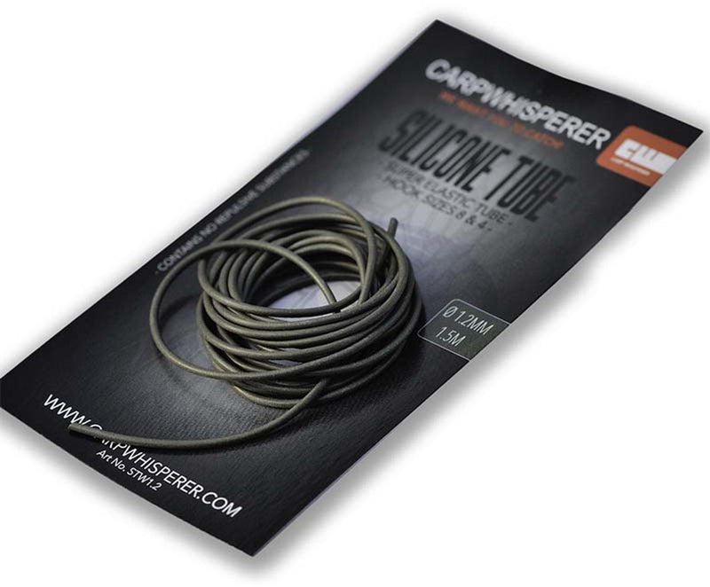 Tubo de silicona - Súper elástico - Tamaños de anzuelo 4-8