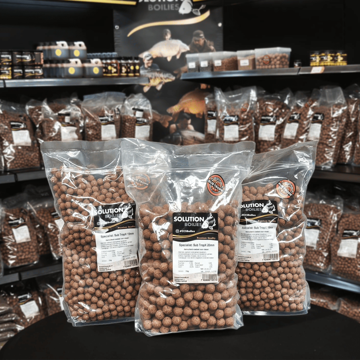 CC Solution Boilies Sub TropX Boilies - 15KG Box Deal - KarperCentrale