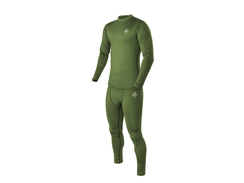 ArmaX - Intimo Termico - Caldo - Elastico - Verde Scuro