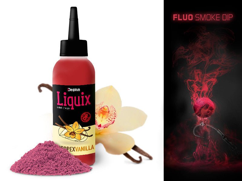 D Snax LiquiX - Scopex Vainilla - Fluo Dip - Seguro para PVA - Dulce